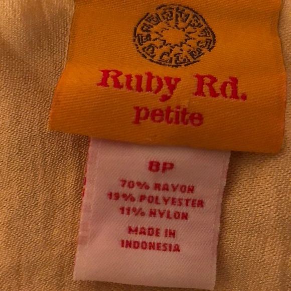 Rudy Rd. Petite quarter sleeve jacket - Picture 4 of 5
